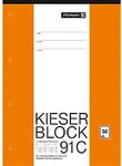 BRUNNEN Notizblock DIN A4 Geleimt Papier Nicht perforiert 50 Blatt 1208745