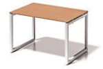 Bisley Cito Schreibtisch Rechteckig Buche O-Fu&szlig;-Gestell 1.200 (B) x 800 (T) x 740