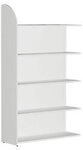 Kerkmann Dante Holz, Stahl Regalfeld 1.000 x 325 x 1.900 mm Wei&szlig; 6457392
