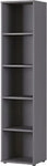 Germania B&uuml;cherregal 4234-547 Grau 450 mm (B) x 400 mm (T) x 1970 mm (H) 1189728