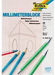 Folia DIN A4 Millimeterblock Wei&szlig; 80 g/m&sup2; 25 Blatt 8200