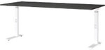 GERMANIA GW-Mailand H&ouml;henverstellbar Schreibtisch Graphit C-Fu&szlig; 1.800 (B) x 800 (T)