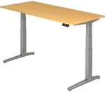 Hammerbacher XBHM VXBHM Elektrisch H&ouml;henverstellbar Sitz-Stehschreibtisch...