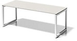 Bisley Cito Schreibtisch Rechteckig Hellgrau O-Fu&szlig;-Gestell 2.000 (B) x 800 (T) x 740