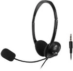 ACT Verkabelt Headset Kopfb&uuml;gel Mit Mikrofon Stereo Schwarz 1266912