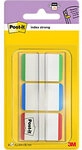 Post-it Haftmarker Rechteckig 2,54 x 3,81 cm Farbig sortiert 3 St&uuml;ck &agrave; 22...