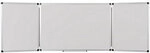 Bi-Office Earth Klappbares Whiteboard Magnetisch Beidseitig 120 (B) x 90 (H) cm Wei&szlig;