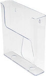 Deflecto DIN A4 Prospektst&auml;nder Wandmontiert Transparent 76401 22,5 x 5 x 24,2...