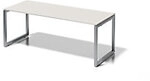 Bisley Cito Schreibtisch Rechteckig Hellgrau O-Fu&szlig;-Gestell 2.000 (B) x 800 (T)...