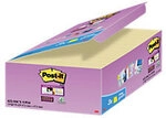 Post-it Super Sticky Notes Haftnotizen 47,6 x 47,6 mm Gelb 90 Blatt...