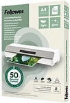 Fellowes Laminierfolien DIN A4 Gl&auml;nzend 80 Mikron Transparent 100 St&uuml;ck...