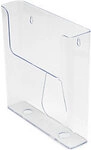 Deflecto DIN A5 Prospektst&auml;nder Wandmontiert Transparent 76301 16,9 x 4,2 x...