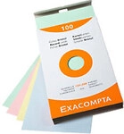 Exacompta Karteikarten 13273E 125 x 200 mm Farbig Sortiert 12,7 x 20,3 x 2,5 cm 12