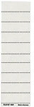 Leitz Alpha H&auml;ngerregisteretiketten Pappkarton Wei&szlig; 6 x 21,5 x 21,5 cm Alpha 100