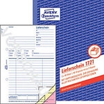 AVERY Zweckform Lieferschein DIN A5 600 Seiten 1721-5 5 St&uuml;ck 1143855