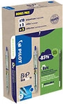 Pilot B2P Ecoball Kugelschreiber Blau 0.4 mm Mittel Kegelf&ouml;rmig Nachf&uuml;llbar...