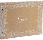 Exacompta Kraft Fotoalbum Hardback Papier 29,5 x 37 x 2,7 cm Mehrfarbig 1192040