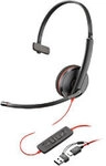 HP Poly Blackwire Wired Headset Freisprecheinrichtung ohne Bluetooth Mikrofon Mono