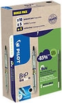 Pilot Ecoball Kugelschreiber Schwarz 0.4 mm Mittel Kegelf&ouml;rmig 95% Recycelt 20
