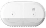 Tork SmartOne Mini Doppelrollenspender f&uuml;r Toilettenpapier Wei&szlig; T9 Hohe...