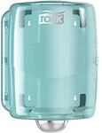 Tork Maxi Innenabrollungsspender Wei&szlig; und T&uuml;rkis W2, Robustes Design,...