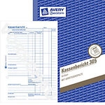AVERY Zweckform Kassenbuch 305-5 DIN A5 quer 21 x 14,85 cm 5 St&uuml;ck 1143865