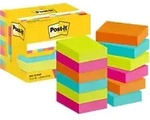 Post-it Sticky Notes Haftnotizen 653-12-POP 38 x 51 mm 100 Blatt pro Block Blau,