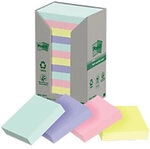 Post-it Haftnotizen Farbig Sortiert 38 x 51 mm 100 Blatt 24 St&uuml;ck