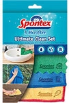 Spontex Ultimate Reinigungstuch 18,5 x 30 x 30 cm Gemischt 3 St&uuml;ck 1265281