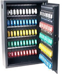 Pavo Schl&uuml;sselschrank 100 Haken Kombinationsschloss 8056019 Grau 1271713