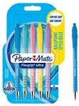 Papermate FlexGrip Ultra Kugelschreiber Blau Medium 1 mm Nicht Nachf&uuml;llbar 5 St&uuml;ck