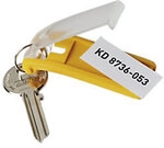 DURABLE Schl&uuml;sselanh&auml;nger Key Clip 65 x 25 x 12 mm 6 St&uuml;ck 1957-GB