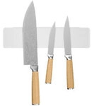 tesa Messerhalter Kunststoff Wei&szlig; 12,75 x 28,85 x 4,2 cm Set 3-tlg 1271816