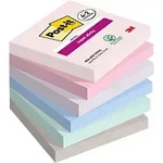 Post-it Soulful Super Sticky Haftnotizen 76 x 76 mm Farbig sortiert Quadratisch