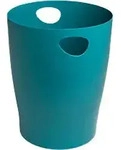 Exacompta Skandi Papierkorb Pazifikblau PP (Polypropylen) 45334D 15 L 1267740