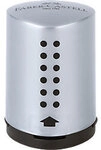 Faber-Castell Grip 2001 Mini Anspitzer 1 L&ouml;cher Kunststoff Silber 183700