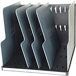 Exacompta ECOBlack Sortiersystem Kunststoff Grau, Schwarz 28,8 x 30 x 25,5 cm...