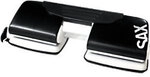 SAX 300 4 L&ouml;cher Locher Metall 15 Blatt 300 Schwarz DIN A4 1192121