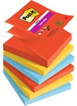Post-it Super Sticky Z-Notes Haftnotizen 76 x 76 mm Farbig Sortiert Playful 90...