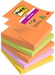 Post-it Super Sticky Z-Notes Haftnotizen 76 x 76 mm Farbig Sortiert Boost 90 5...