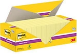 Post-it Super Sticky Haftnotizen 76 x 76 mm Kanariengelb Packung mit 24...