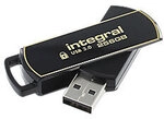 Integral USB 3.0 USB-Stick Secure 360 256 GB Schwarz, Gold