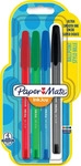 Papermate InkJoy 100 Kugelschreiber Farbig sortiert Mittel 4 St&uuml;ck 1157470
