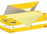 Post-it Haftnotizen 127 x 76 mm Kanariengelb Packung mit 24 Bl&ouml;cken &agrave; 100...