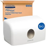 AQUARIUS 6956 Multifold Papierhandtuchspender Abchlie&szlig;bar Manuell Wei&szlig; 1273027