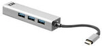 Act AC7055 1 x USB C Stecker auf 3 x USB A, Gigabit Network Port Hub 0,15 m...