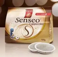 Senseo 216682, Senseo Cappuccino Kaffeepads intensiv vollmundig 8 St&uuml;ck 11,5 g Beige
