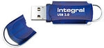 Integral USB-Stick 256 GB USB Typ-A Blau, Silber 1285611