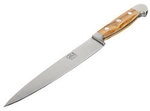 G&Uuml;DE Schinkenmesser Edelstahl, Holz X765/21 Braun, Silber 1146801