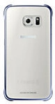 SAMSUNG Cover EF-QG920B Samsung Galaxy S6 Blau, Transparent 1147409